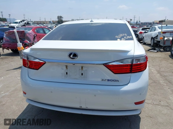 2013 Lexus ES 300h with VIN JTHBW1GGXD2036500, listed as a IAAI auction lot 42153501 with 249,961 mi miles and . Bid and sale history available at DreamBid. Image 16.