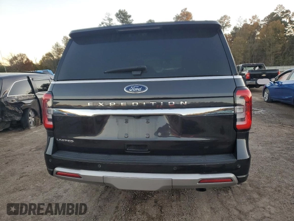 2022 Ford Expedition Limited with VIN 1FMJU1KT7NEA65200, listed as a Copart auction lot 84189654 with 42,909 mi miles and Salvage Title. Bid and sale history available at carsss.com. Image 6.