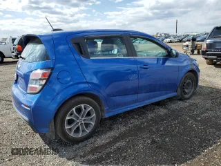 2017 Chevrolet Sonic LT with VIN 1G1JD6SBXH4153475, listed as a Copart auction lot 54544875 with 39,786 mi miles and Salvage Title. Bid and sale history available at carsss.com. Image 3.