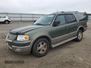 2004 Ford Expedition Eddie Bauer z VIN 1FMFU17L34LB74374, wystawiony jako Copart lot #50320345 z przebiegiem 149 019 mil mil oraz Szkoda całkowita • Salvage title. Historia ofert i sprzedaży dostępna na DreamBid. Obrazek 1.