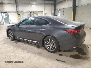2015 Acura TLX Technology with VIN 19UUB2F53FA003635, listed as a Copart auction lot 48264175 with 124,818 mi miles and Salvage title. Bid and sale history available at DreamBid. Image 2.