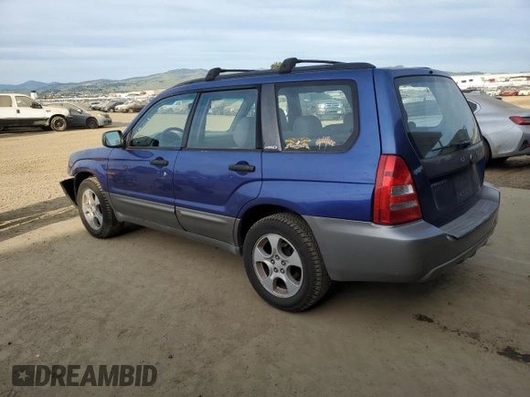 2003 Subaru Forester XS with VIN JF1SG65693H743868, listed as a Copart auction lot 47392625 with 257,019 mi miles and Salvage Title. Bid and sale history available at carsss.com. Image 2.