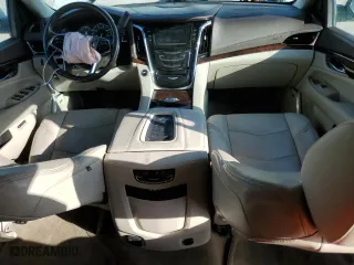 2015 Cadillac Escalade Premium with VIN 1GYS3NKJ9FR553120, listed as a Copart auction lot 45470515 with 100,082 mi miles and Salvage Title. Bid and sale history available at carsss.com. Image 8.