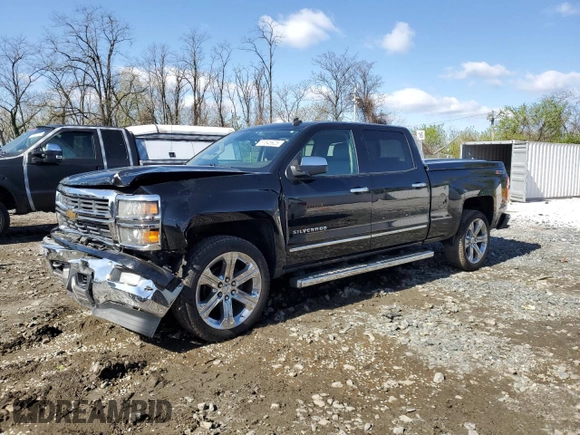 2014 Chevrolet Silverado 1500 LTZ with VIN 3GCUKSEC0EG147061, listed as a Copart auction lot 51645925 with 239,838 mi miles and Salvage Title. Bid and sale history available at DreamBid. Image 1.