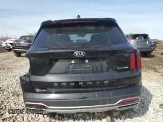 2021 Kia Sorento EX with VIN KNDRH4LG2M5033557, listed as a Copart auction lot 48209075 with 57,705 mi miles and Salvage title. Bid and sale history available at DreamBid. Image 6.