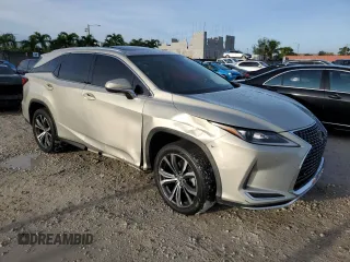 2021 Lexus RX 350L with VIN JTJHZKEA1M2021209, listed as a Copart auction lot 73061194 with 16,501 mi miles and Non repairable. Bid and sale history available at DreamBid. Image 4.