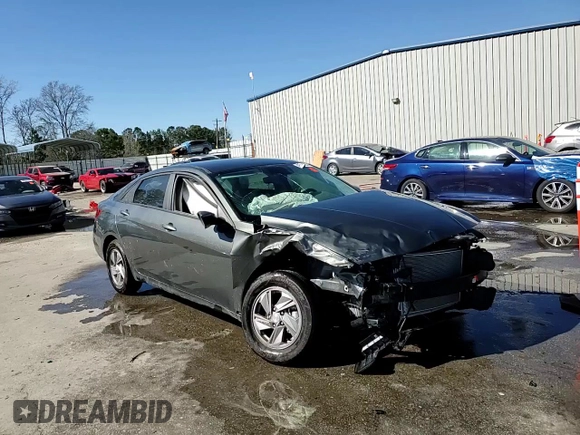 2025 Hyundai Elantra SE with VIN KMHLL4DG5SU860163, listed as a Copart auction lot 49265235 with 859 mi miles and Salvage title. Bid and sale history available at DreamBid. Image 13.
