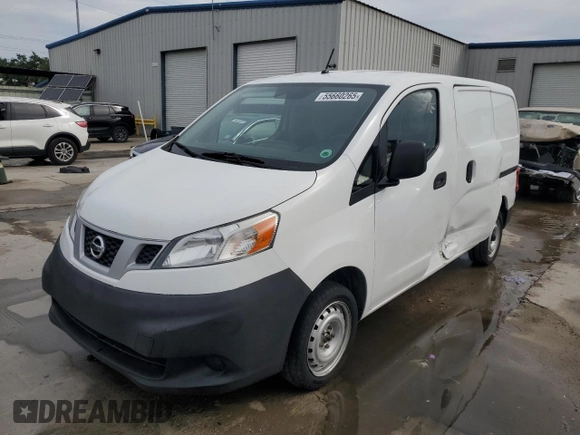 2019 Nissan NV200 SV with VIN 3N6CM0KN1KK694992, listed as a Copart auction lot 55660265 with 78,149 mi miles and Salvage title. Bid and sale history available at DreamBid. Image 1.