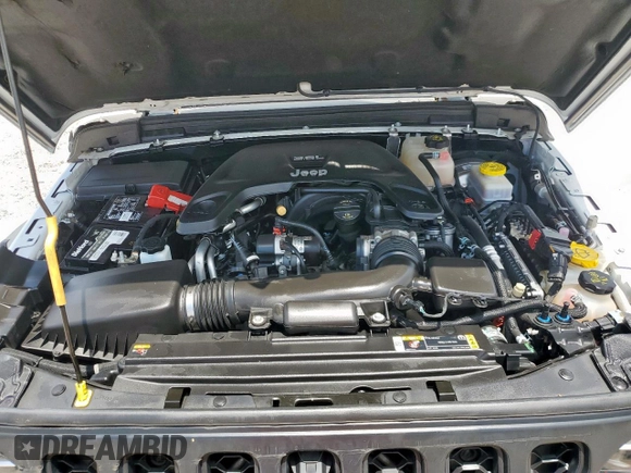 2021 Jeep Wrangler Unlimited Rubicon with VIN 1C4JJXFG1MW849460, listed as a Copart auction lot 62701895 with 54,517 mi miles and Salvage title. Bid and sale history available at DreamBid. Image 12.