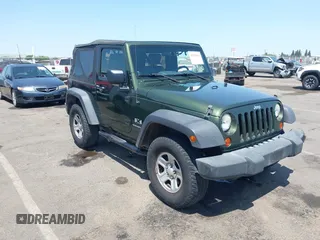 2007 Jeep Wrangler X with VIN 1J4FA24157L110289, listed as a IAAI auction lot 42559964 with 104,955 mi miles and . Bid and sale history available at DreamBid. Image 1.