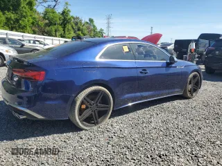 2021 Audi S5 Premium Plus z VIN WAUP4AF52MA046180, wystawiony jako Copart lot #50714185 z przebiegiem Nie podano mil oraz Szkody całkowita. Historia ofert i sprzedaży dostępna na DreamBid. Obrazek 3.