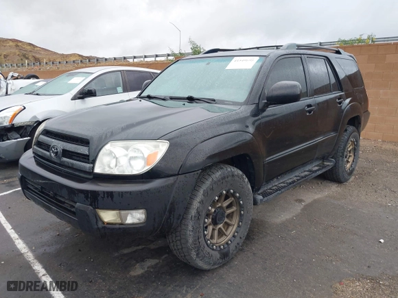 2005 Toyota 4Runner SR5 with VIN JTEBU14R250074986, listed as a IAAI auction lot 41549695 with 205,618 mi miles. Bid and sale history available at carsss.com. Image 2.