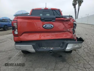 2024 Ford Ranger XLT with VIN 1FTER4HH5RLE09913, listed as a Copart auction lot 54896735 with 22,918 mi miles and Salvage title. Bid and sale history available at DreamBid. Image 6.