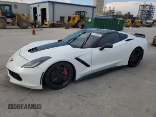 2016 Chevrolet Corvette Z51 2LT with VIN 1G1YJ2D7XG5105850, listed as a Copart auction lot 71575824 with 0 mi miles and Non Repairable. Bid and sale history available at carsss.com. Image 1.