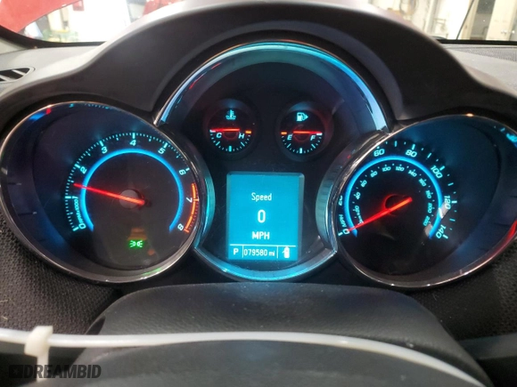 2012 Chevrolet Cruze LTZ with VIN 1G1PH5SC0C7295441, listed as a Copart auction lot 53888705 with 79,580 mi miles and Clean Title. Bid and sale history available at carsss.com. Image 9.