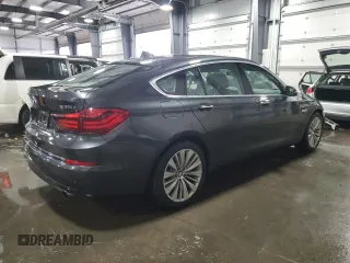 2015 BMW 5 Series GT 535i xDrive with VIN WBA5M4C59FD186371, listed as a Copart auction lot 77050833 with 97,354 mi miles. Bid and sale history available at carsss.com. Image 3.