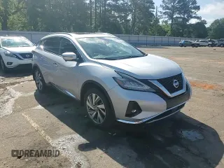 2020 Nissan Murano SL with VIN 5N1AZ2CJ3LN120680, listed as a Copart auction lot 53188185 with 47,745 mi miles and Salvage title. Bid and sale history available at DreamBid. Image 14.