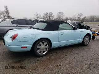 2003 Ford Thunderbird Deluxe with VIN 1FAHP60A03Y108186, listed as a Copart auction lot 86729574 with 79,624 mi miles and Salvage Title. Bid and sale history available at DreamBid. Image 3.