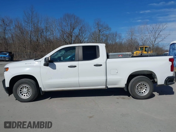 2020 Chevrolet Silverado 1500 Work Truck with VIN 1GCRWAEFXLZ211182, listed as a IAAI auction lot 41768487 with 142,824 mi miles and . Bid and sale history available at DreamBid. Image 14.