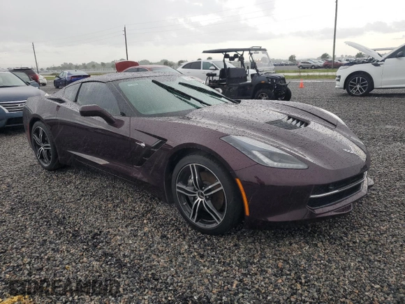 2017 Chevrolet Corvette 2LT z VIN 1G1YD2D78H5112367, wystawiony jako Copart lot #73971084 z przebiegiem Nie podano mil oraz Szkoda całkowita • Salvage title. Historia ofert i sprzedaży dostępna na DreamBid. Obrazek 4.