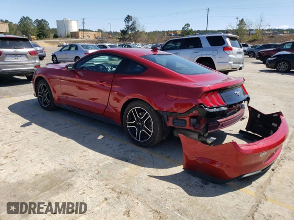 2021 Ford Mustang EcoBoost with VIN 1FA6P8TH2M5146422, listed as a Copart auction lot 45316453 with 13,530 mi miles and . Bid and sale history available at DreamBid. Image 2.
