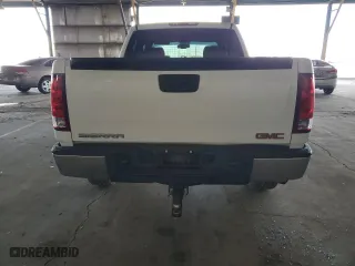 2008 GMC Sierra 1500 SLE1 with VIN 3GTEK13J48G311187, listed as a Copart auction lot 43784715 with 105,856 mi miles and Salvage Title. Bid and sale history available at carsss.com. Image 6.