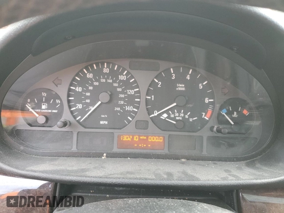 2005 BMW 3 Series 325i with VIN WBAEV33435KX10865, listed as a Copart auction lot 44356145 with 130,210 mi miles and Salvage Title. Bid and sale history available at carsss.com. Image 9.
