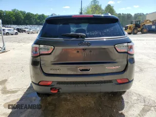 2021 Jeep Compass Trailhawk with VIN 3C4NJDDB7MT598280, listed as a Copart auction lot 58241695 with 116,928 mi miles and Salvage title. Bid and sale history available at DreamBid. Image 6.