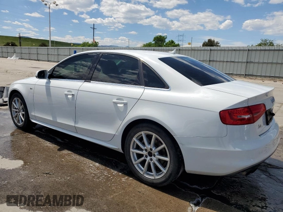 2016 Audi A4 Premium с VIN WAUBFAFL0GN018541, выставлен на аукционе Copart как лот 55672265 с пробегом 127 362 миль миль и Списание • Salvage title. История ставок и продаж доступна на DreamBid. Изображение 2.