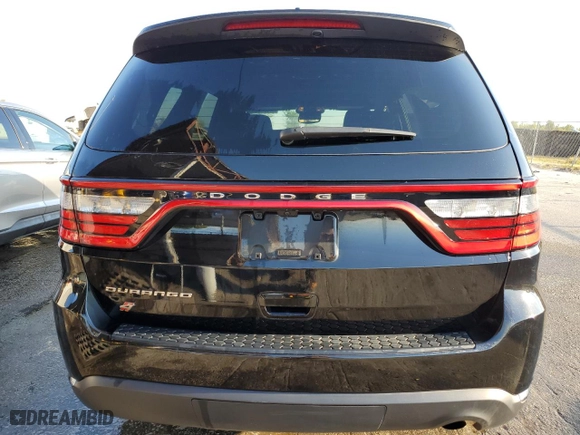2024 Dodge Durango SXT with VIN 1C4RDJAG4RC115001, listed as a Copart auction lot 50736235 with 22,332 mi miles and Clean Title. Bid and sale history available at carsss.com. Image 6.