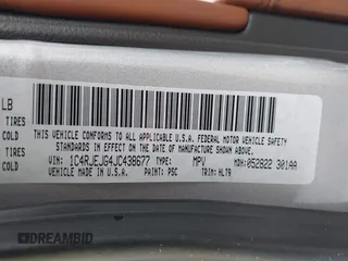 2018 Jeep Grand Cherokee Summit с VIN 1C4RJEJG4JC438677, выставлен на аукционе IAAI как лот 42286916 с пробегом 171 537 миль миль и . История ставок и продаж доступна на DreamBid. Изображение 9.