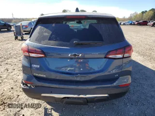 2024 Chevrolet Equinox LT with VIN 3GNAXKEG6RL254191, listed as a Copart auction lot 50173035 with 15,584 mi miles and Salvage Title. Bid and sale history available at DreamBid. Image 6.