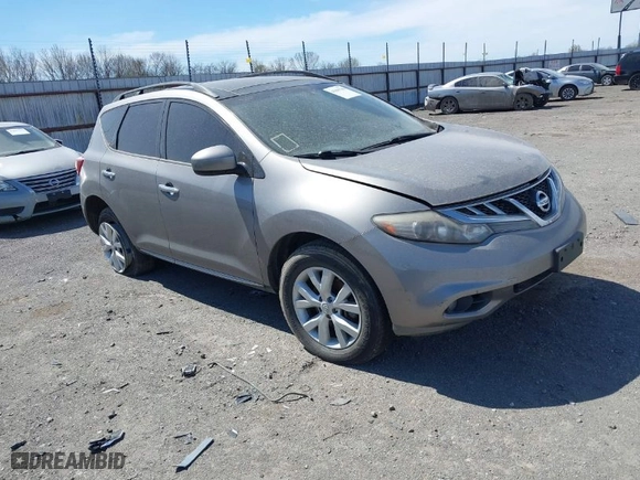 2011 Nissan Murano LE with VIN JN8AZ1MW3BW150607, listed as a IAAI auction lot 41843788 with 149,733 mi miles. Bid and sale history available at carsss.com. Image 1.