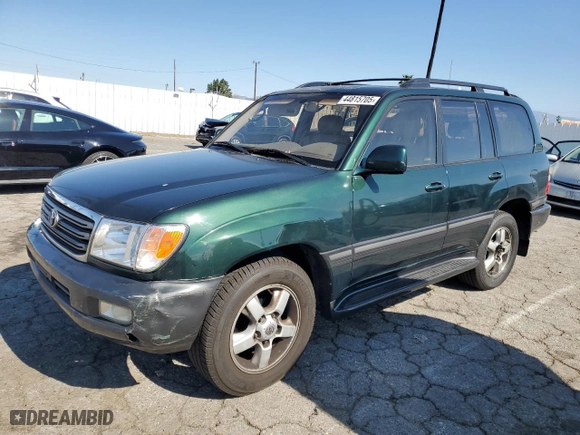 2003 Toyota Land Cruiser with VIN JTEHT05J532047573, listed as a Copart auction lot 44815705 with 231,288 mi miles and Clean Title. Bid and sale history available at carsss.com. Image 1.