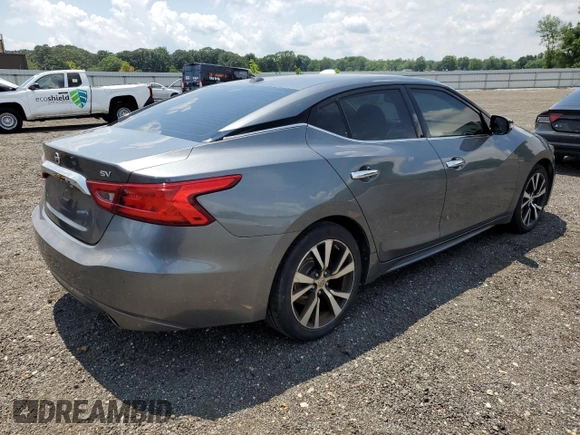 2017 Nissan Maxima Platinum with VIN 1N4AA6AP0HC442843, listed as a Copart auction lot 63185875 with 108,947 mi miles and Salvage title. Bid and sale history available at DreamBid. Image 3.