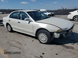 2002 Mitsubishi Galant ES with VIN 4A3AA46G62E019684, listed as a Copart auction lot 46897625 with 0 mi miles and Salvage Title. Bid and sale history available at carsss.com. Image 4.
