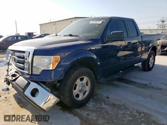 2012 Ford F-150 XL with VIN 1FTEX1CM7CFA40227, listed as a Copart auction lot 53335815 with 150,742 mi miles and Salvage Title. Bid and sale history available at DreamBid. Image 1.