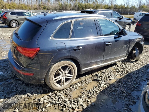 2016 Audi Q5 Premium Plus with VIN WA1L2AFP4GA033034, listed as a Copart auction lot 45002395 with 104,470 mi miles and Salvage Title. Bid and sale history available at carsss.com. Image 3.