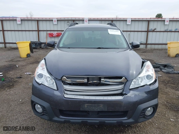 2013 Subaru Outback 2.5i Premium with VIN 4S4BRBGC6D3301186, listed as a IAAI auction lot 42014285 with 81,593 mi miles. Bid and sale history available at carsss.com. Image 12.