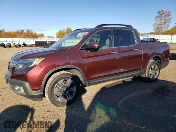 2017 Honda Ridgeline RTL-E with VIN 5FPYK3F78HB027423, listed as a Copart auction lot 77813284 with 199,041 mi miles and Clean title. Bid and sale history available at DreamBid. Image 1.