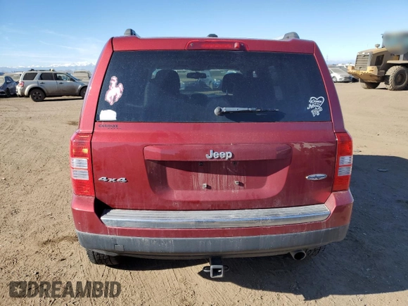 2016 Jeep Patriot High Altitude Edition with VIN 1C4NJRFB3GD658463, listed as a Copart auction lot 82340864 with 77,959 mi miles and Salvage Title. Bid and sale history available at carsss.com. Image 6.
