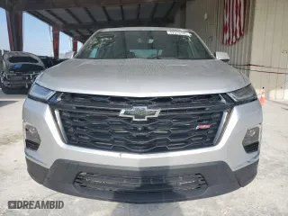 2022 Chevrolet Traverse RS with VIN 1GNERJKW0NJ101955, listed as a Copart auction lot 52910195 with 18,522 mi miles and Clean Title. Bid and sale history available at carsss.com. Image 5.