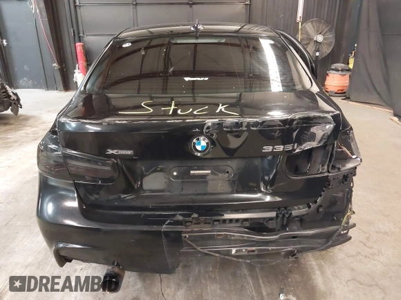 2015 BMW 3 Series 335i xDrive with VIN WBA3B9G55FNR93551, listed as a IAAI auction lot 40905863 with 95,000 mi miles and . Bid and sale history available at carsss.com. Image 15.