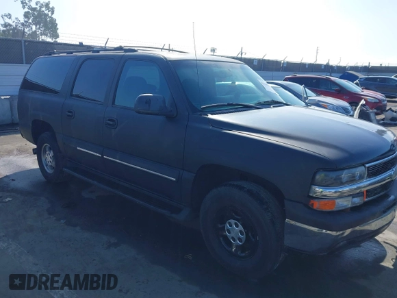 2002 Chevrolet Suburban LS with VIN 3GNEC16T72G305456, listed as a IAAI auction lot 41668190 with 1 mi miles. Bid and sale history available at carsss.com. Image 1.