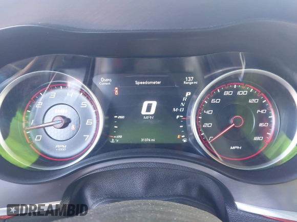 2019 Dodge Charger Scat Pack with VIN 2C3CDXGJ5KH558728, listed as a IAAI auction lot 41835500 with 31,376 mi miles and . Bid and sale history available at DreamBid. Image 7.