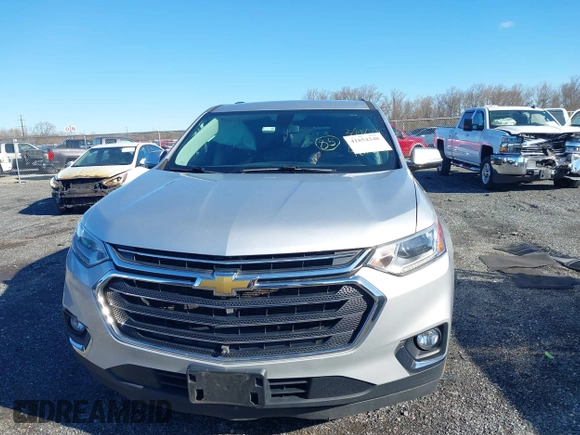 2020 Chevrolet Traverse LT with VIN 1GNEVHKW8LJ108105, listed as a IAAI auction lot 41854348 with 153,532 mi miles and . Bid and sale history available at DreamBid. Image 12.