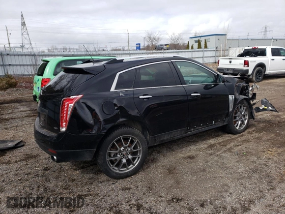 2016 Cadillac SRX Premium Collection with VIN 3GYFNGE3XGS555655, listed as a Copart auction lot 47911355 with 154,768 mi miles and Salvage title. Bid and sale history available at DreamBid. Image 3.