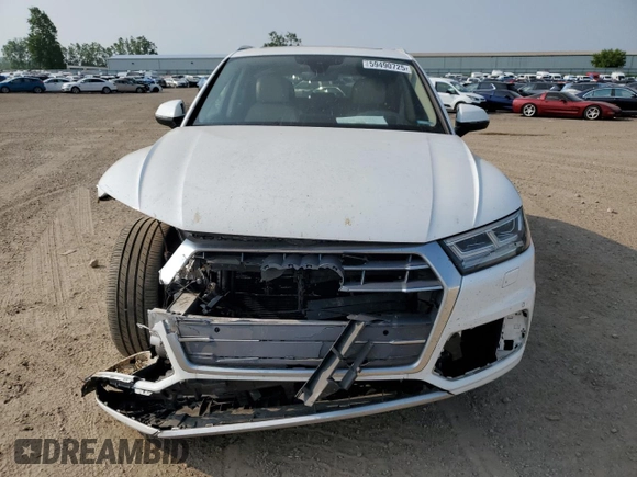 2018 Audi Q5 Prestige with VIN WA1CNAFY4J2023458, listed as a Copart auction lot 59490725 with 33,715 mi miles and Salvage title. Bid and sale history available at DreamBid. Image 5.