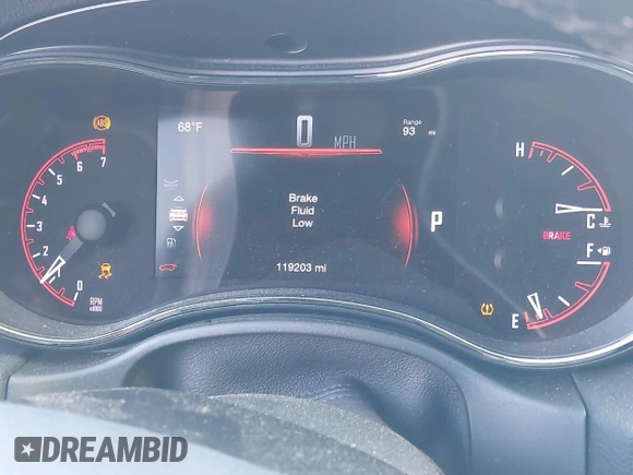 2020 Dodge Durango R/T with VIN 1C4SDHCT9LC259204, listed as a IAAI auction lot 41921887 with 119,203 mi miles and . Bid and sale history available at DreamBid. Image 16.