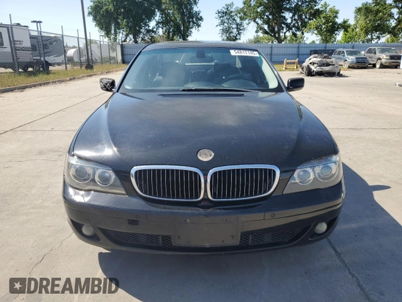 2007 BMW 7 Series 750i z VIN WBAHL83547DT09809, wystawiony jako Copart lot #54817145 z przebiegiem 209 806 mil mil oraz Szkoda całkowita • Salvage title. Historia ofert i sprzedaży dostępna na DreamBid. Obrazek 5.